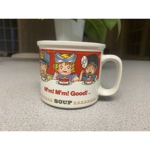Campbell's Soup Mug Cup 14 Oz Ceramic By Westwood 1993 First Responders